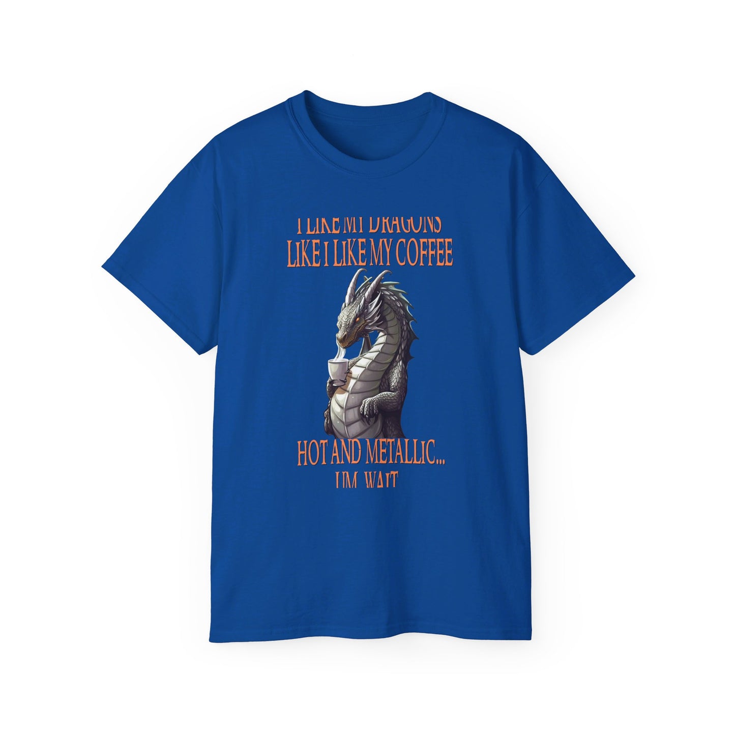 Metallic Dragon Coffee T-Shirt