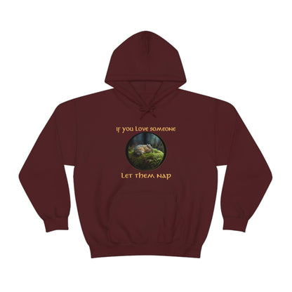 If You Love Someone Let Them Nap Hoodie