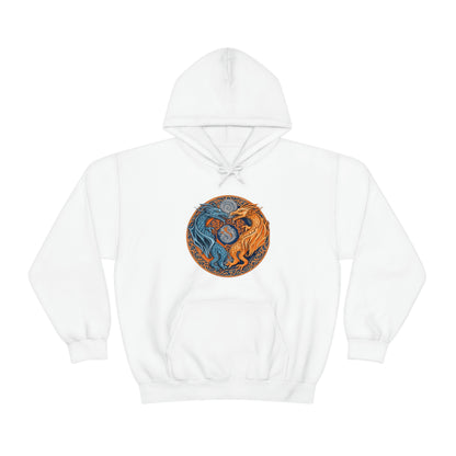 Stylized Dragons Hoodie