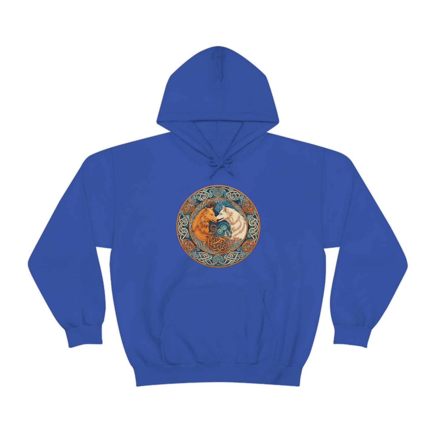 Celtic Wolf Companions Hoodie