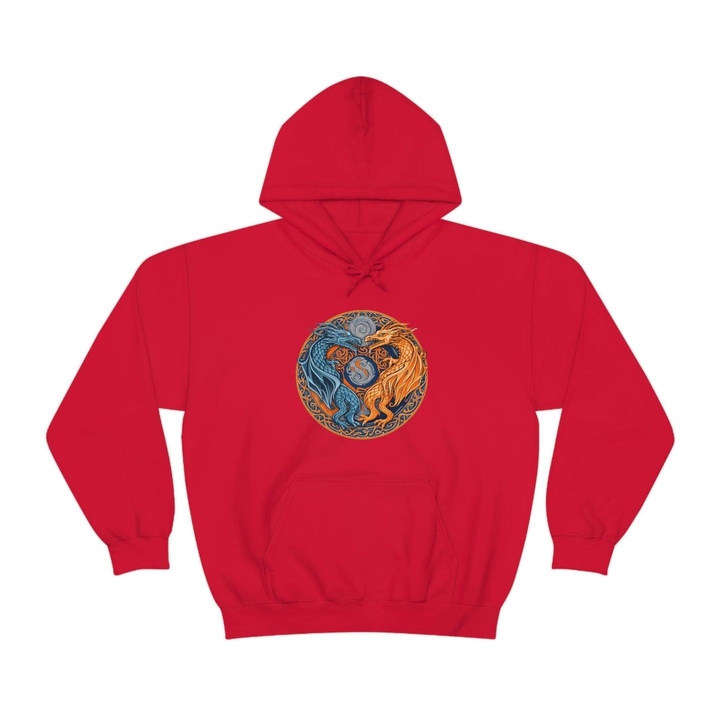 Stylized Dragons Hoodie