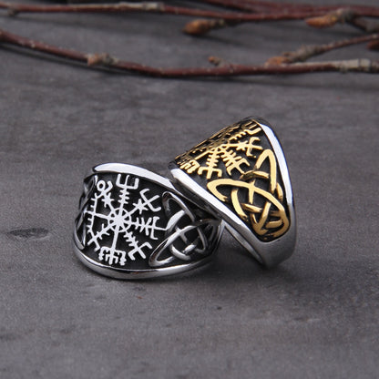 Icelandic Vegvísir Ring