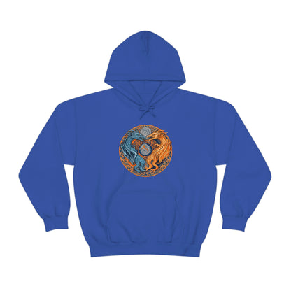 Stylized Dragons Hoodie