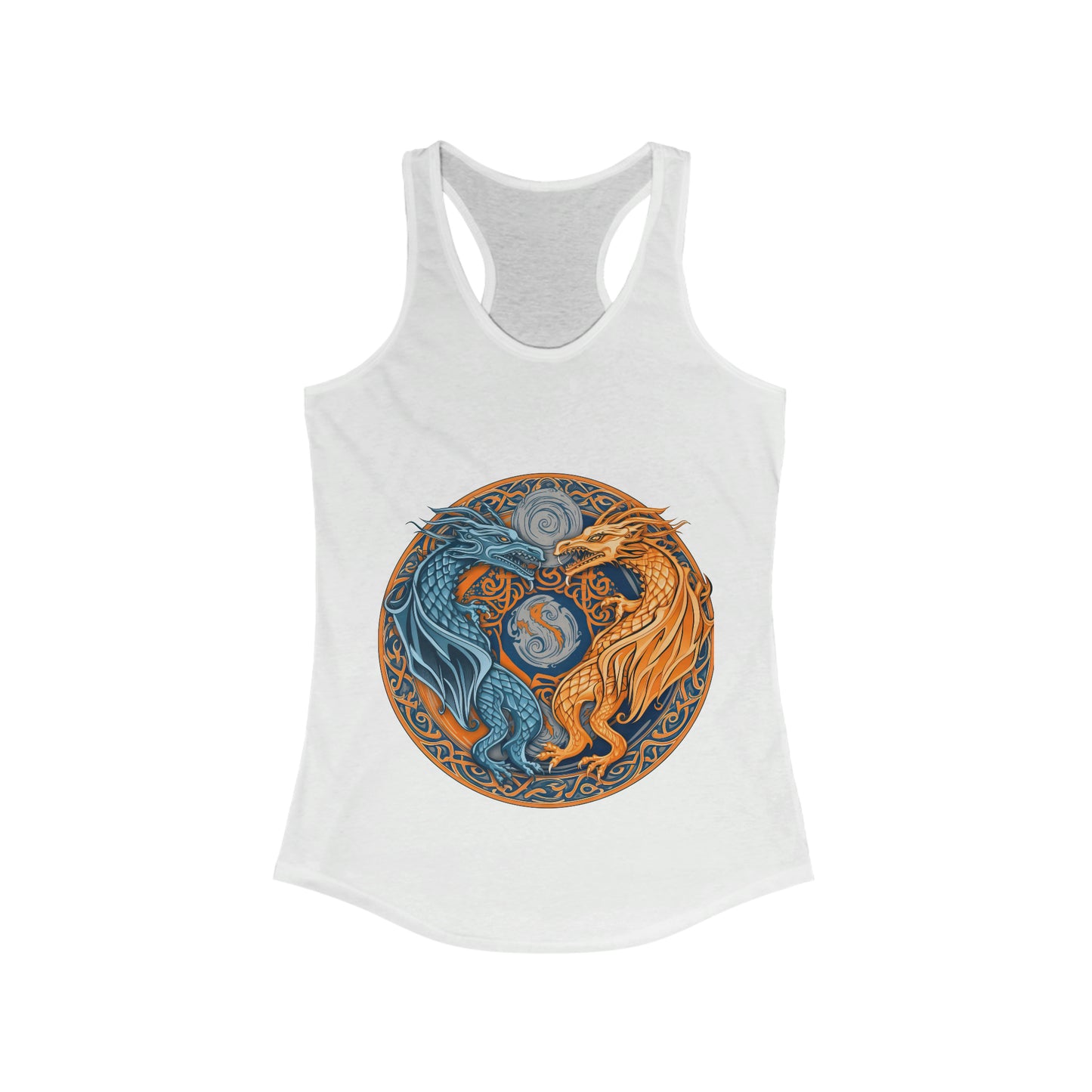 Stylized Dragons Tank Top