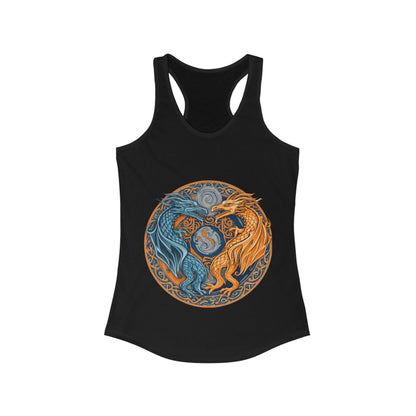 Stylized Dragons Tank Top