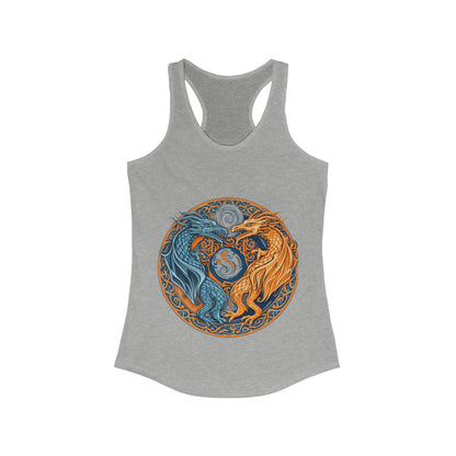 Stylized Dragons Tank Top