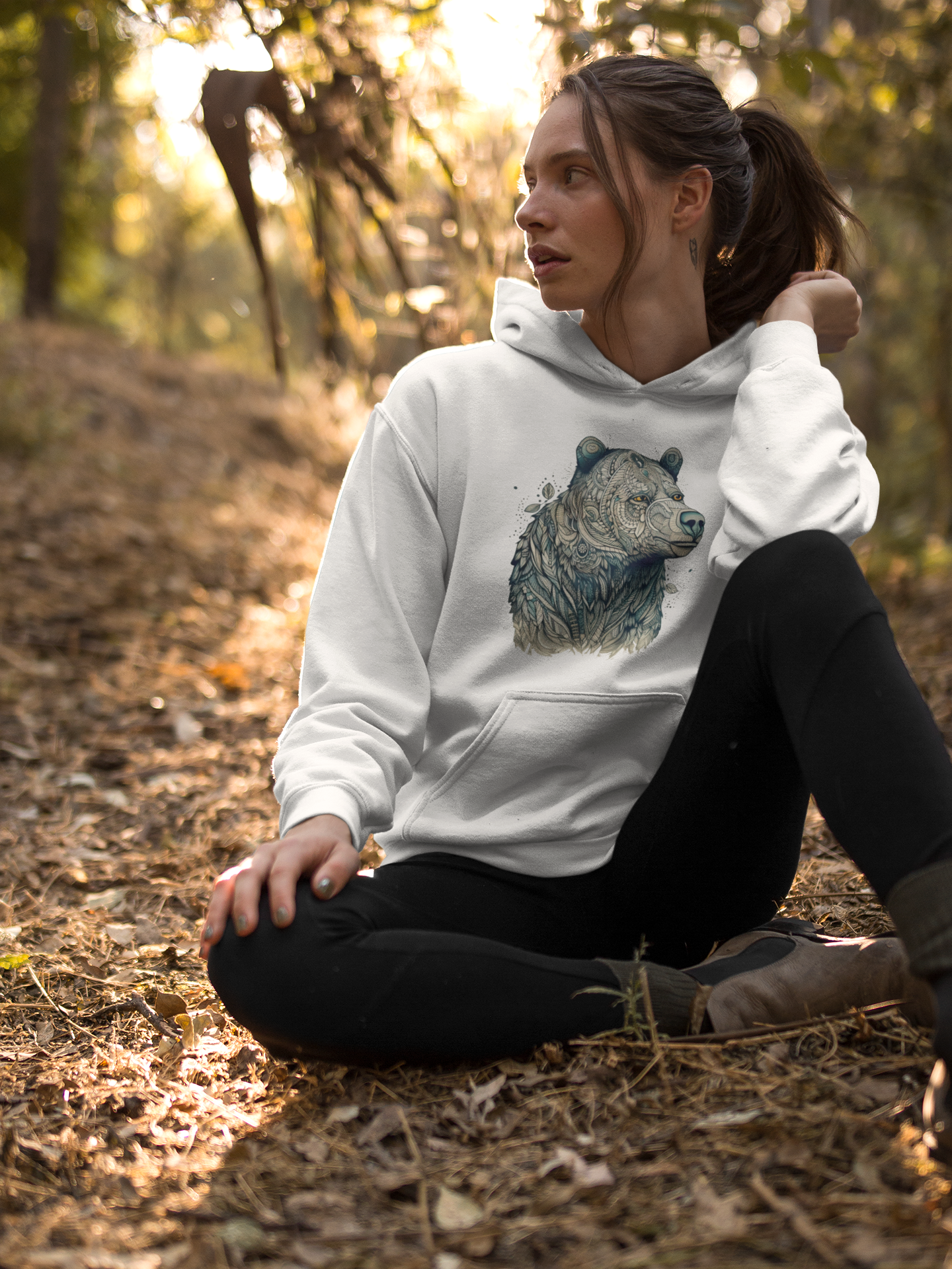 Chill Bear Hoodie