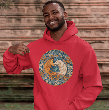 Celtic Wolf Companions Hoodie