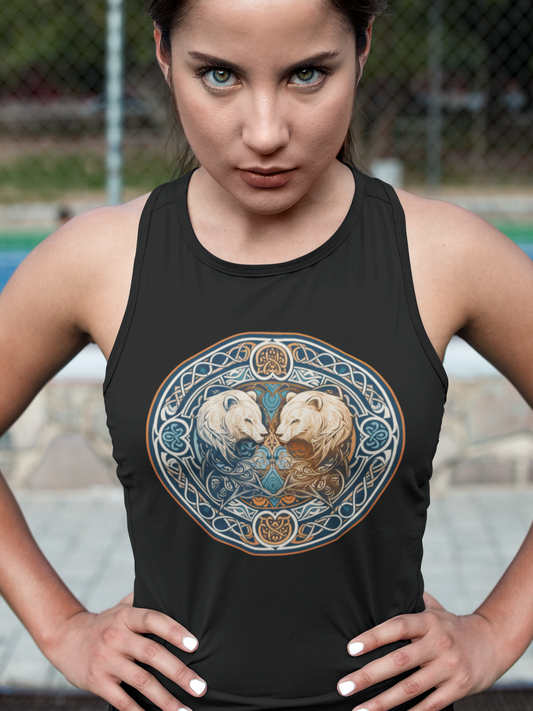 Celtic Bear Companions Tank Top