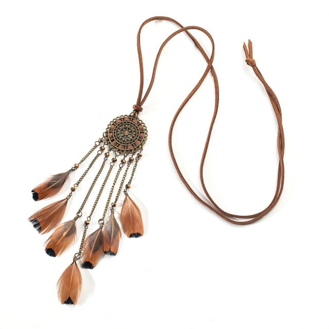 Dreamcatcher Pendant Necklace