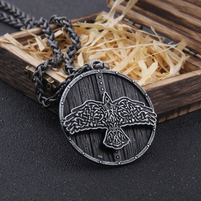 Raven Shield Pendant