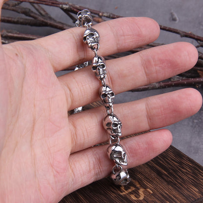 Skull Link Bracelet