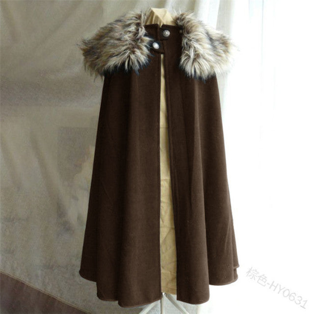 Fur Collared Cloak