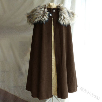 Fur Collared Cloak