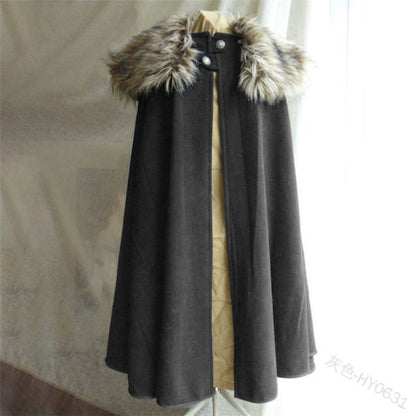 Fur Collared Cloak