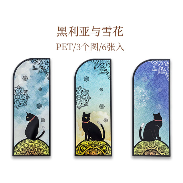 Black Cat Bookmarks