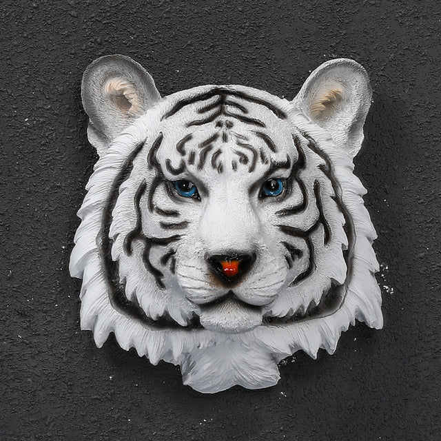 Animal Bust Wall Sculptures