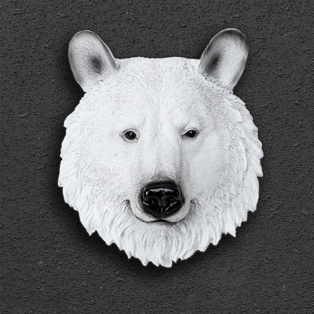 Animal Bust Wall Sculptures