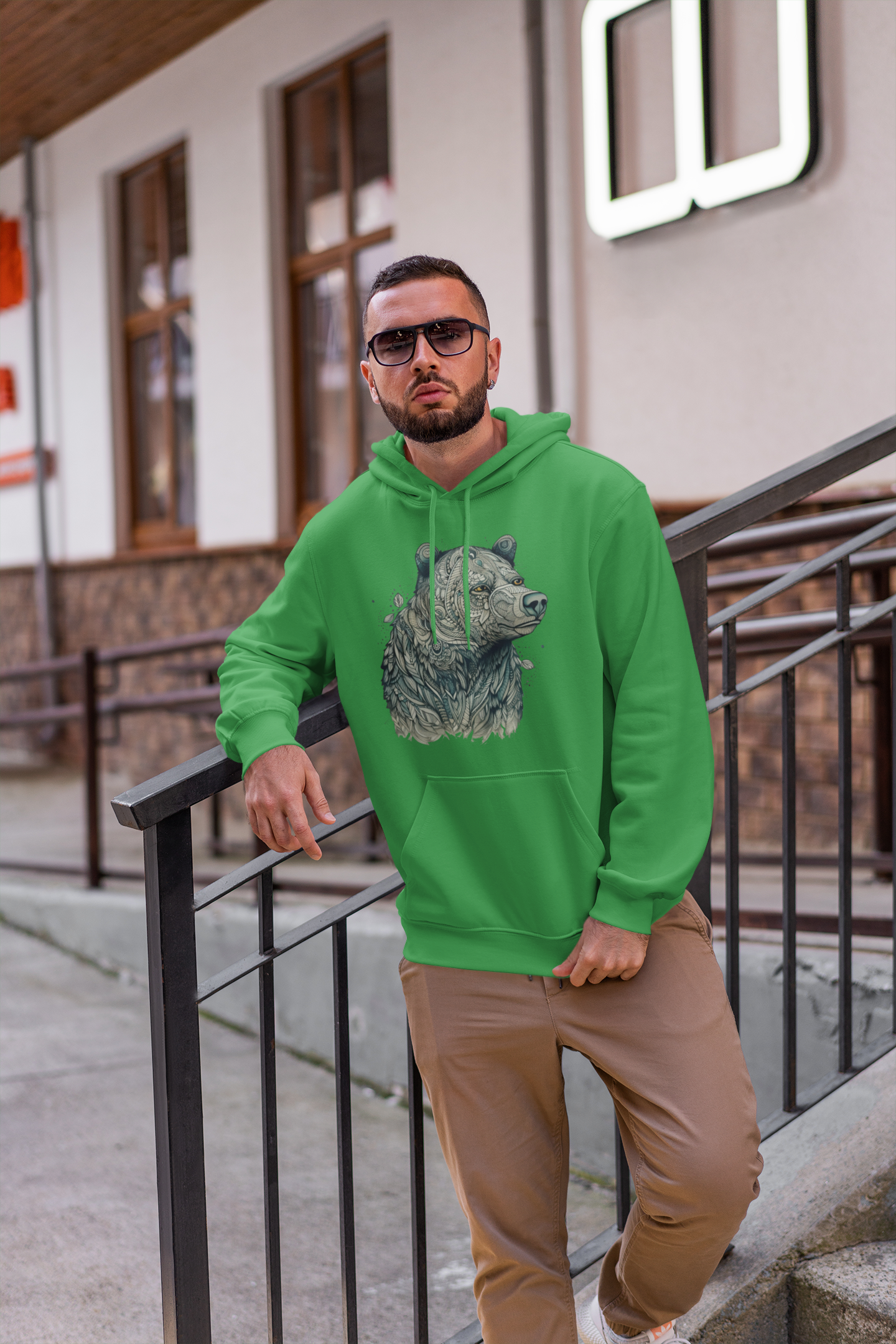 Chill Bear Hoodie