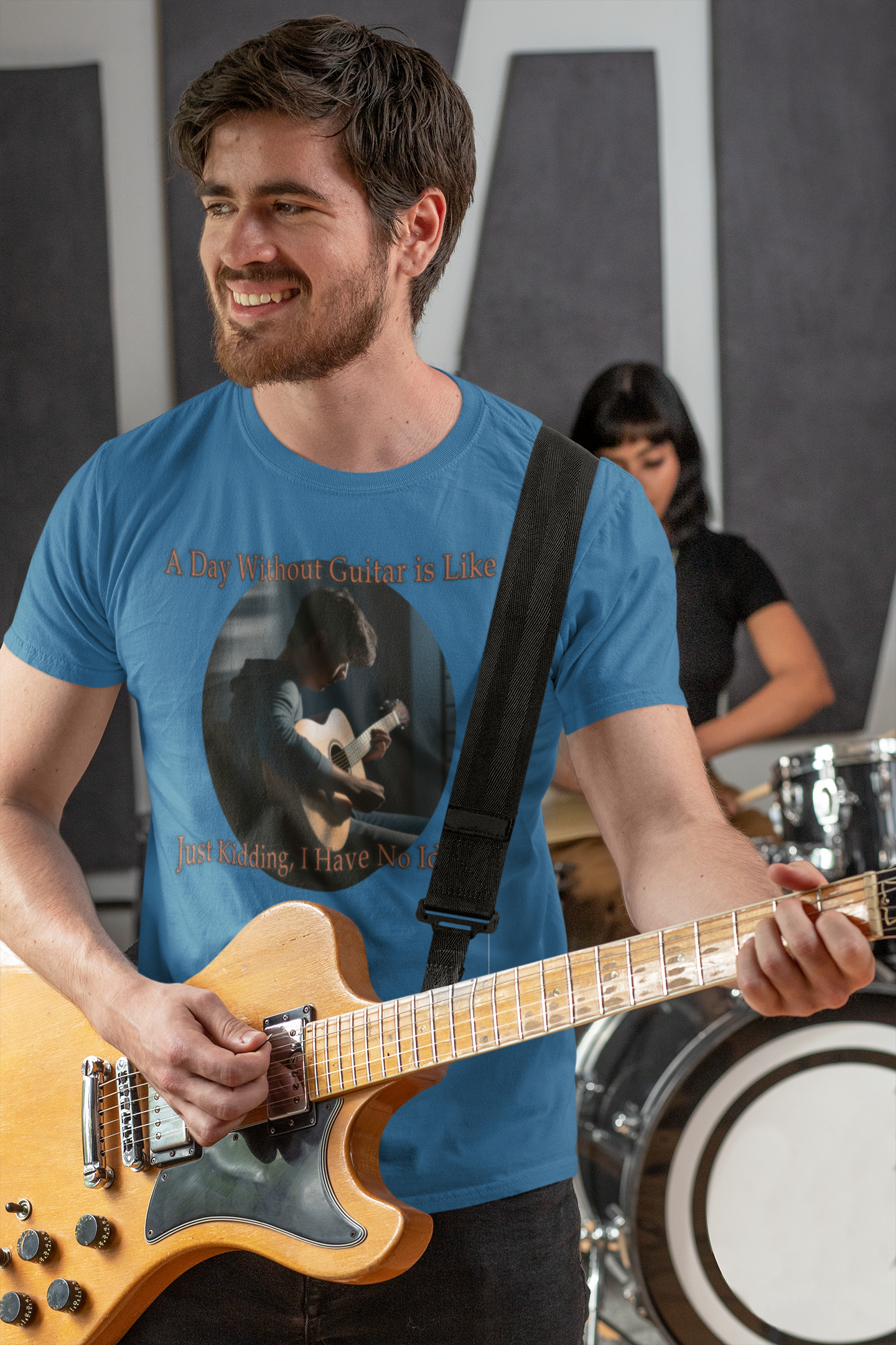 Men's A Day Without Guitar T-Shirt